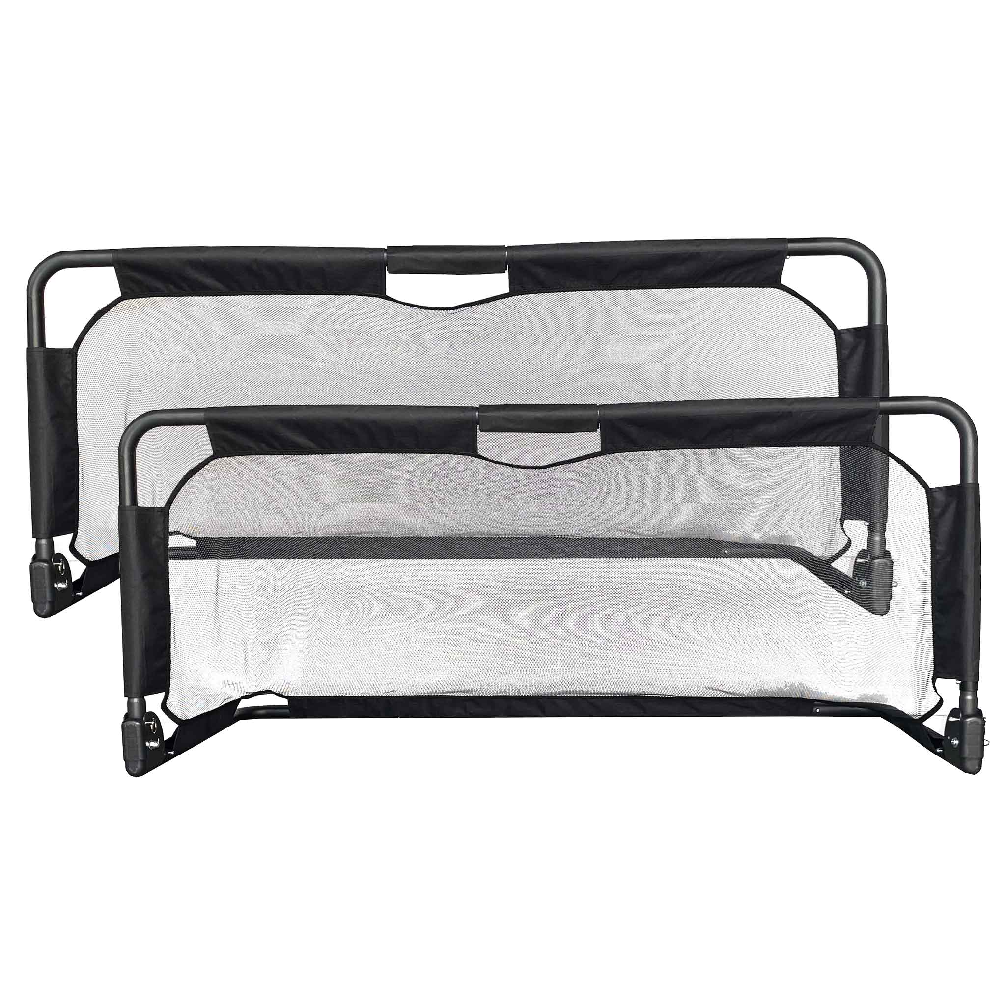 ProSport 2x Fodboldmål 150x60x60cm Premium Sort