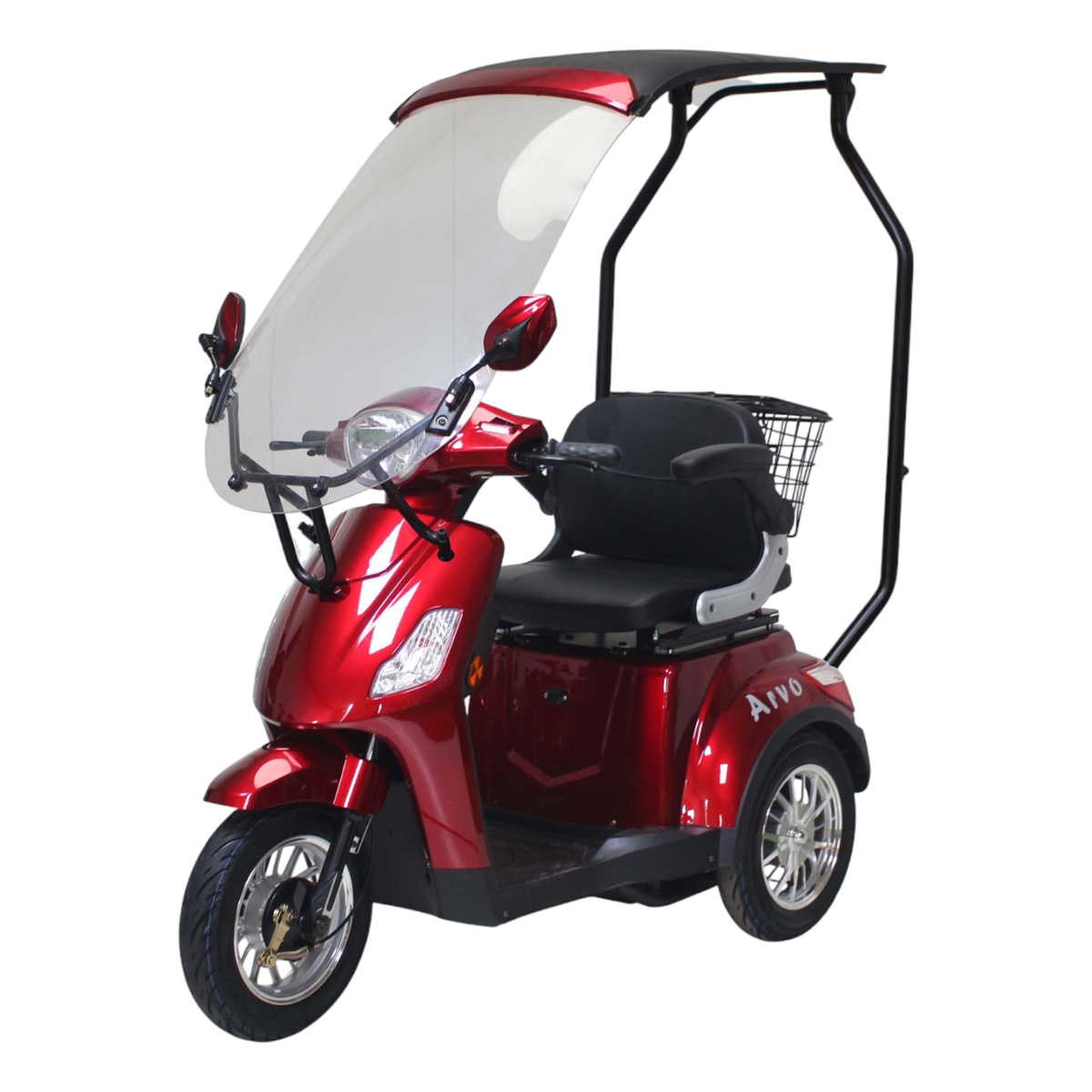 Arvo Mobilitetsscooter med Kaleche P500 Rød