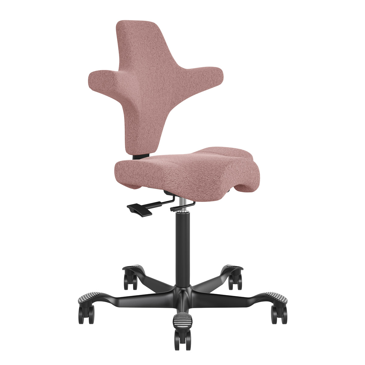 Lykke Ergonomisk Kontorstol Comfort, Pink