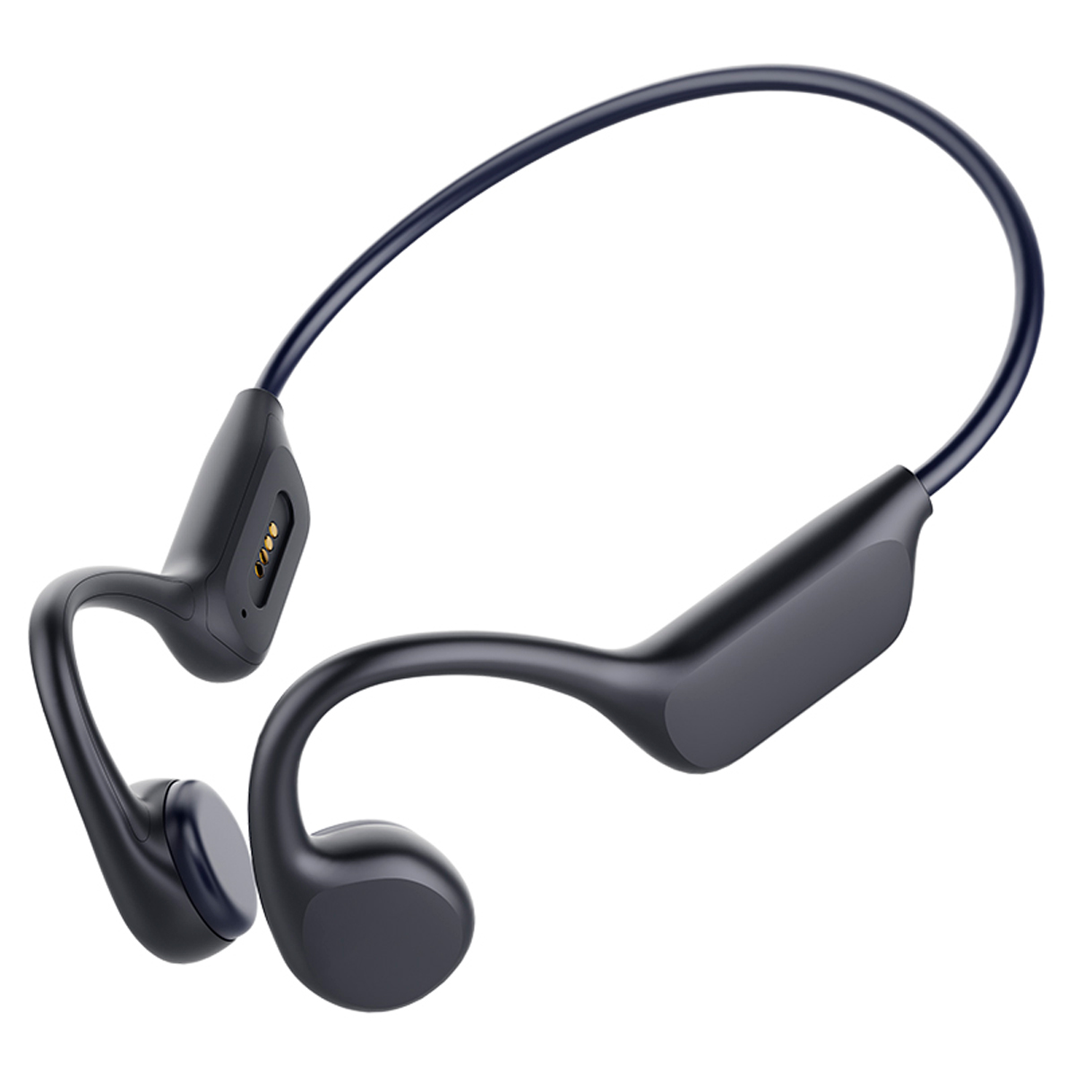 Kuura Bone Conduction Hovedtelefoner, Sort