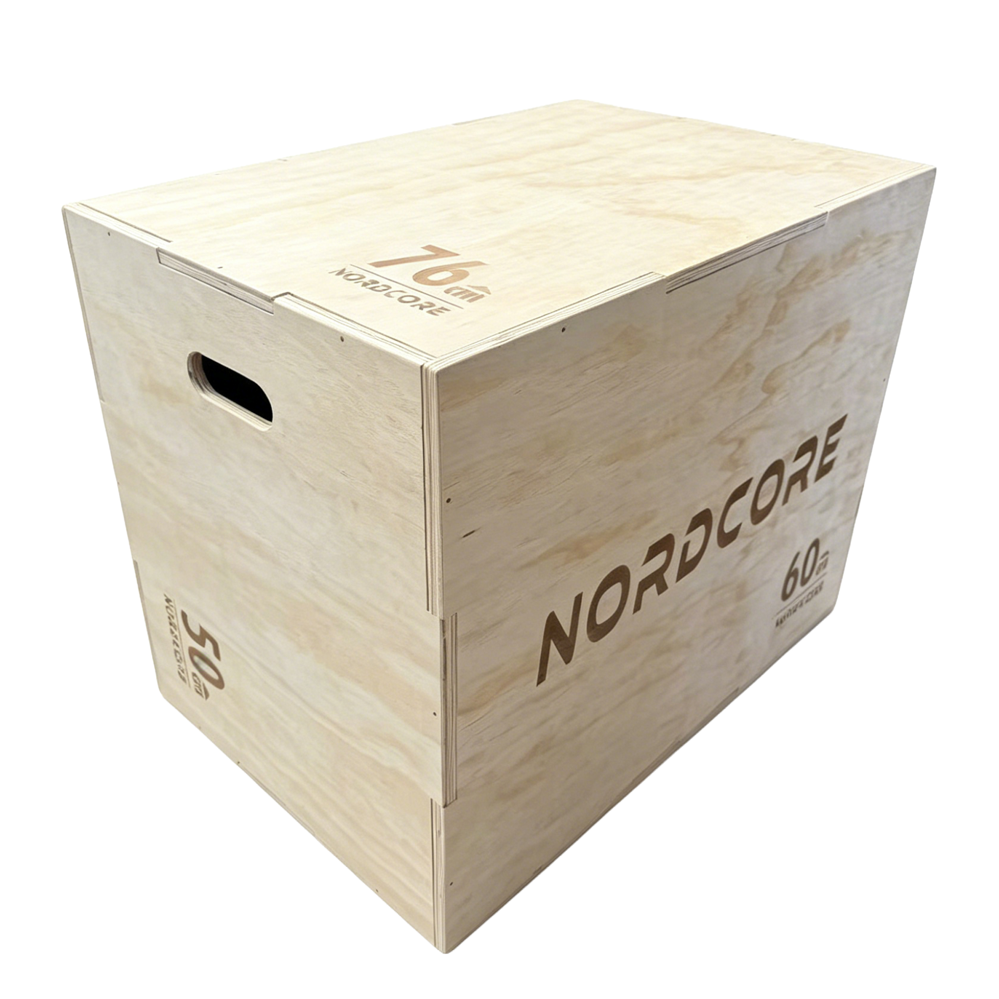 Nordcore Jump Box Wooden 50X60X76CM
