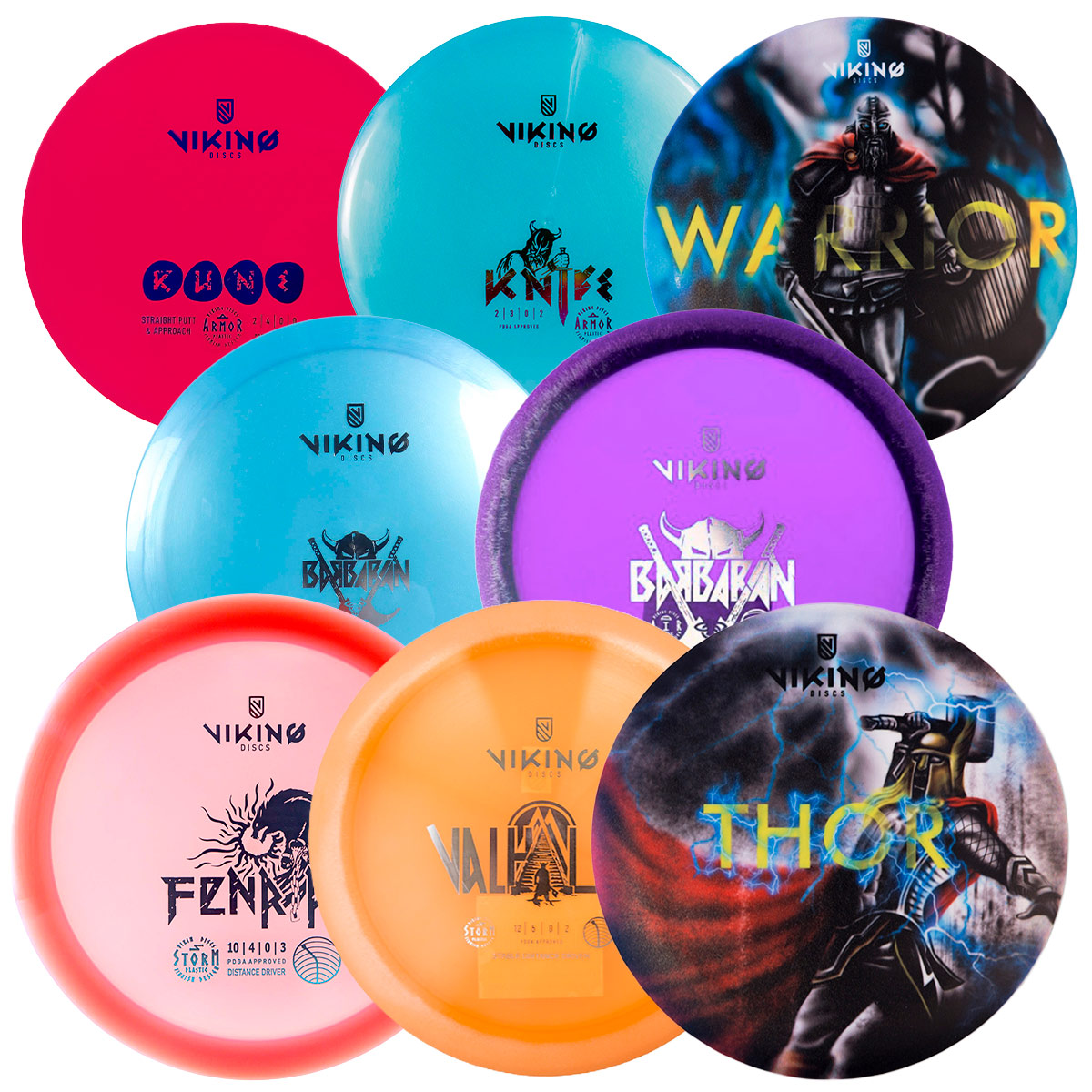 Viking Discs Mayhem 8-pak