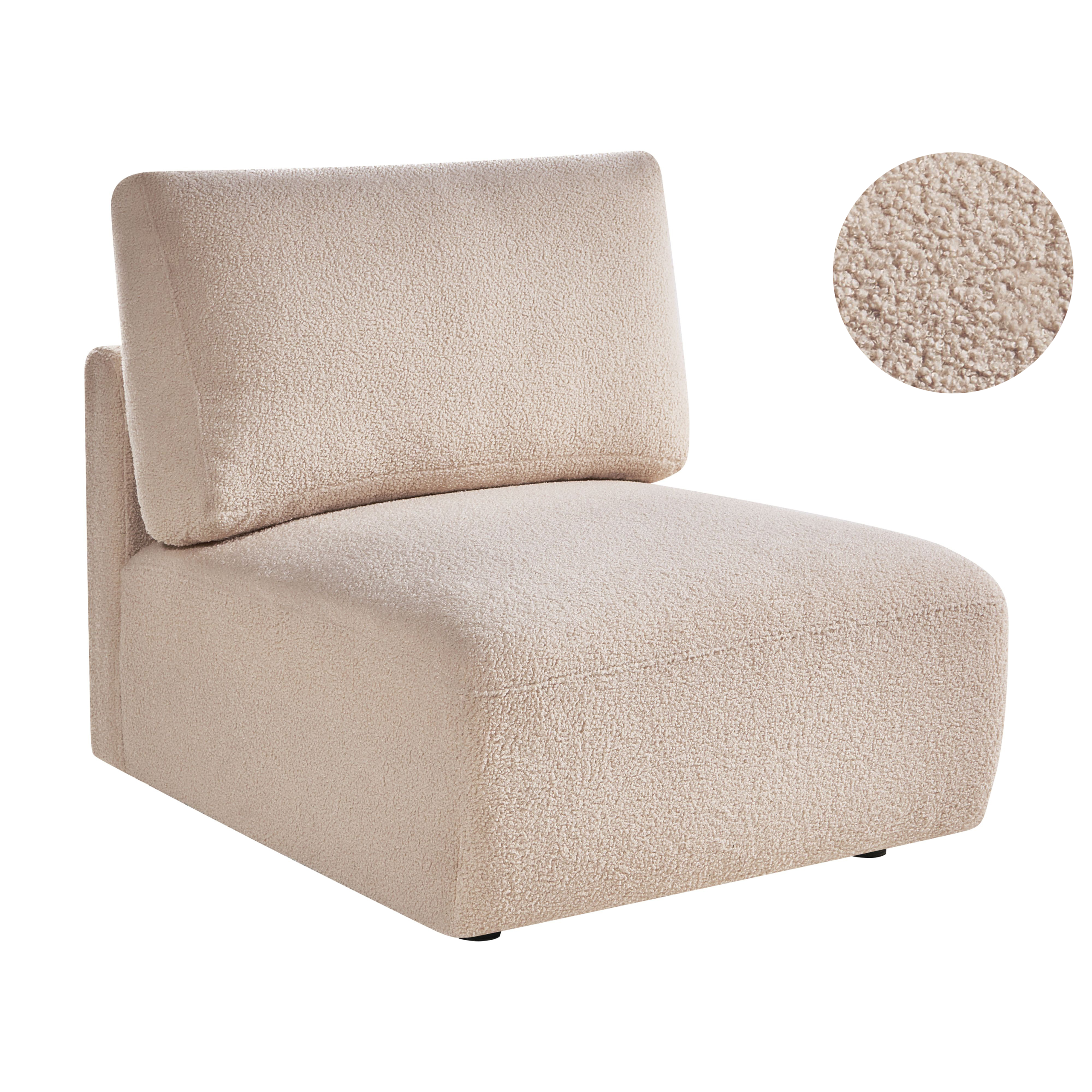 Stol Modul MESNALI Boucle Beige