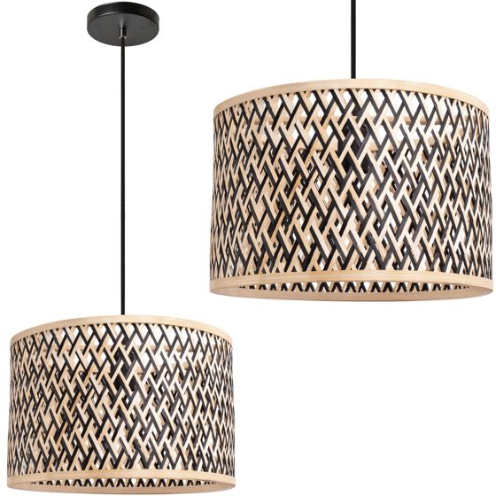 TOOLIGHT hængende loftlampe APP1543-1CP BOHO Beige 32x32x21cm