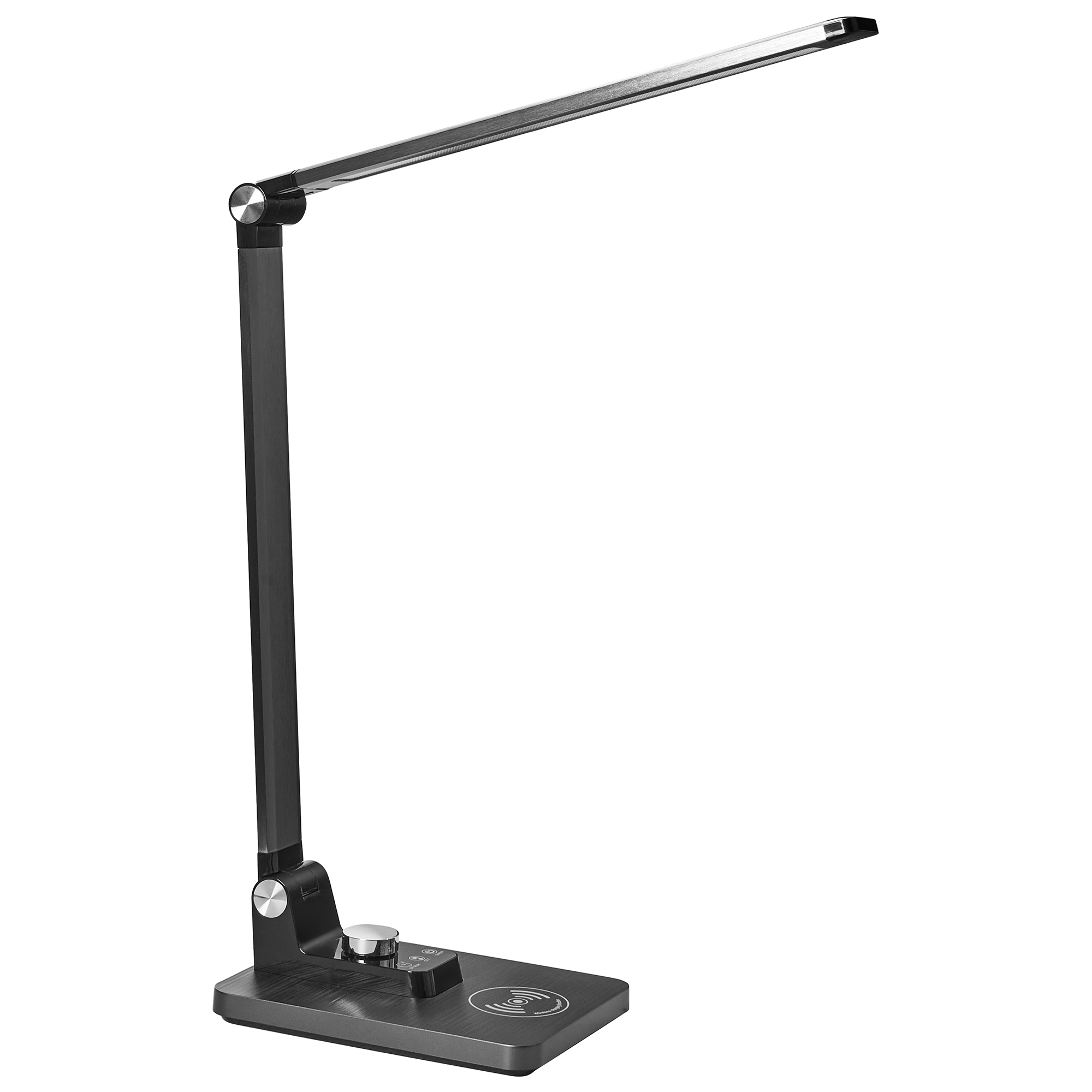 LED skrivebordslampe ENIF Med trådløs oplader Sort