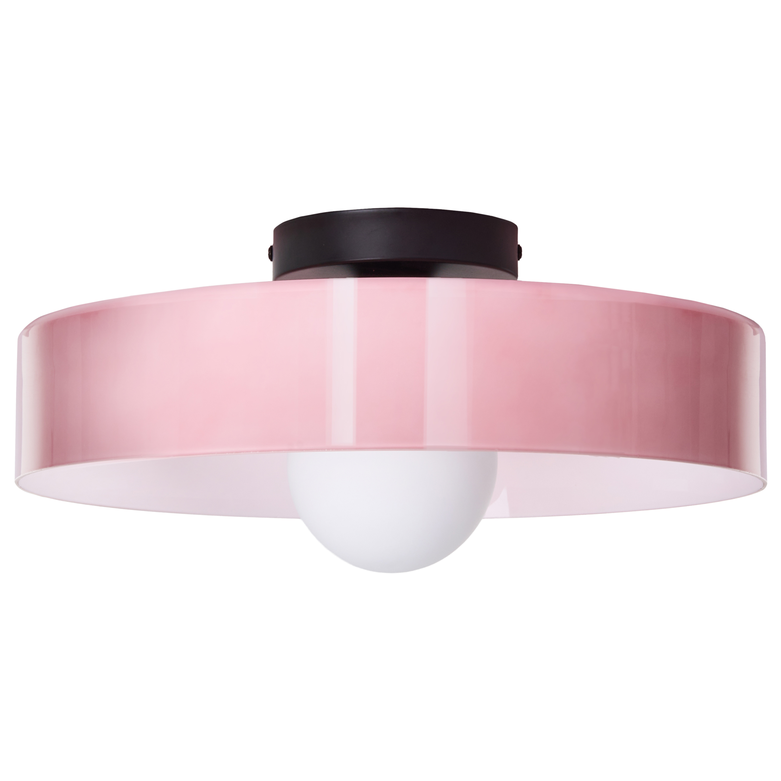Plafond LUGUSE Glas Lyserød