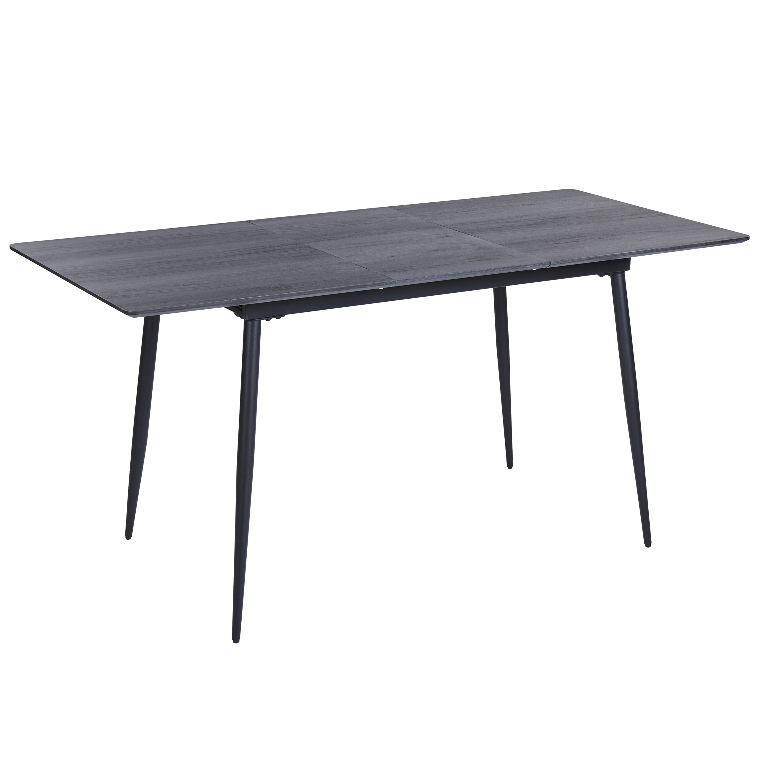 Spisebord med udtræk GELANDA Grå 120/160 cm 80 cm