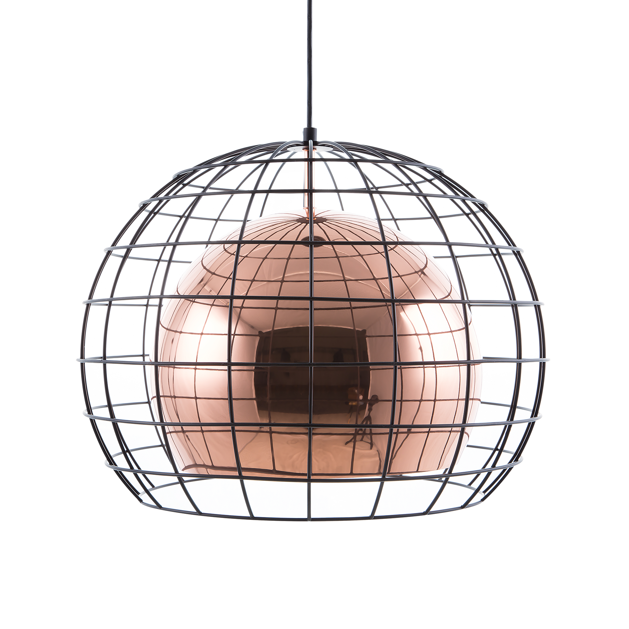 Loftlampe LIRI Metal Kobber