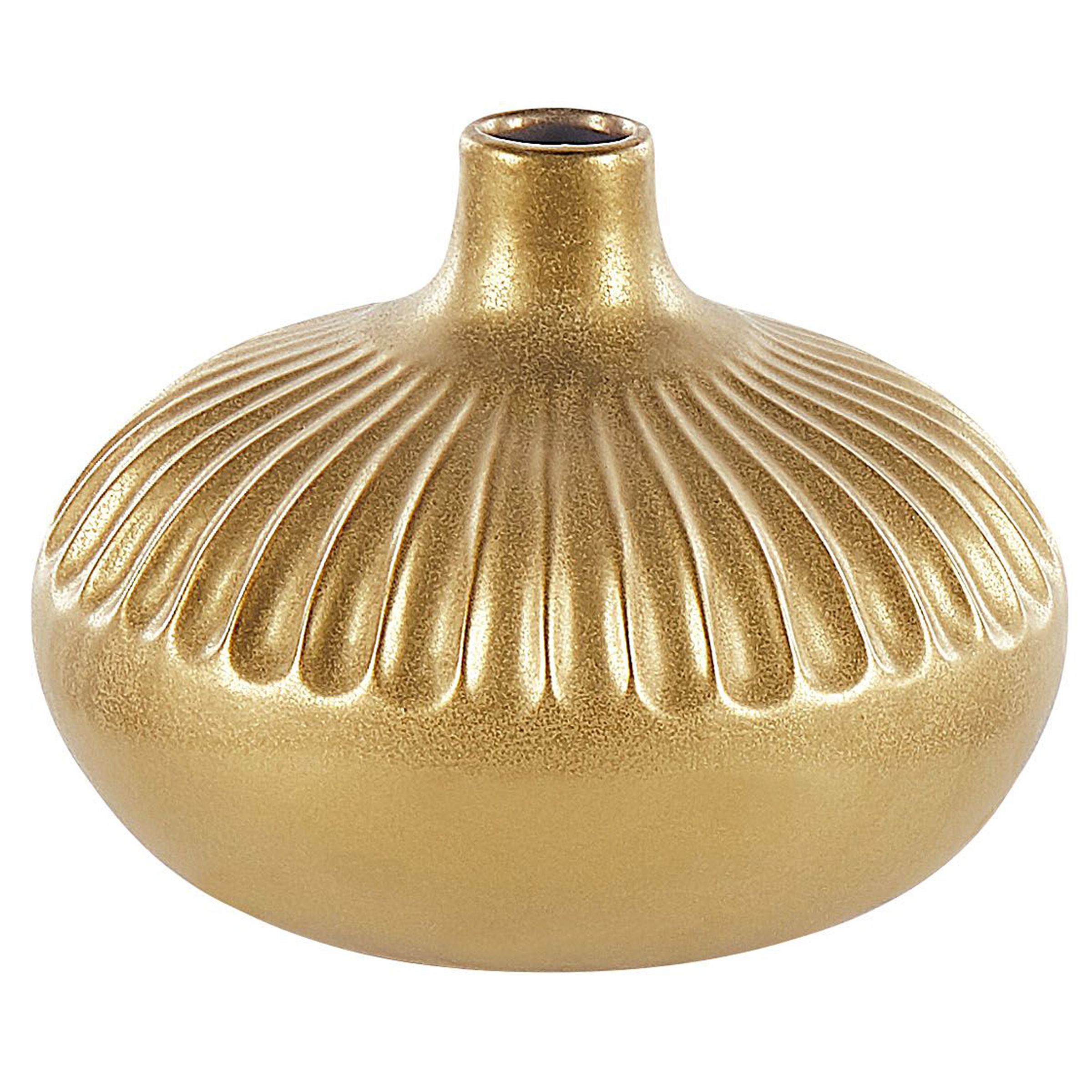 Dekovase CERCEI 20 cm Stentøj Guld
