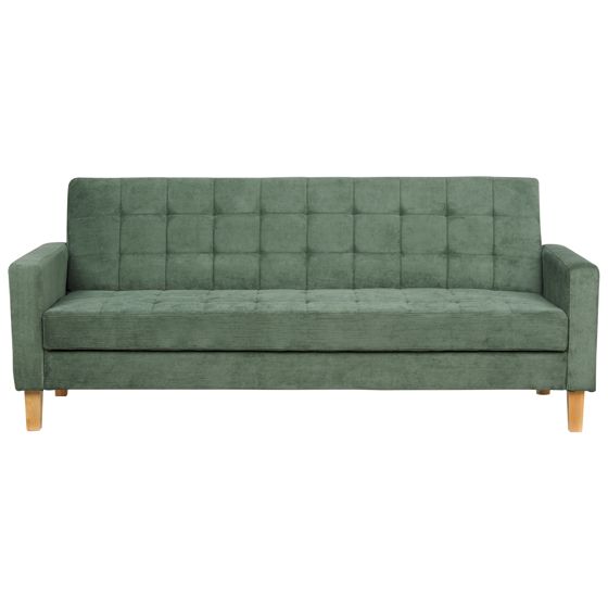Sovesofa 3 personers VEHKOO Mørkegrøn