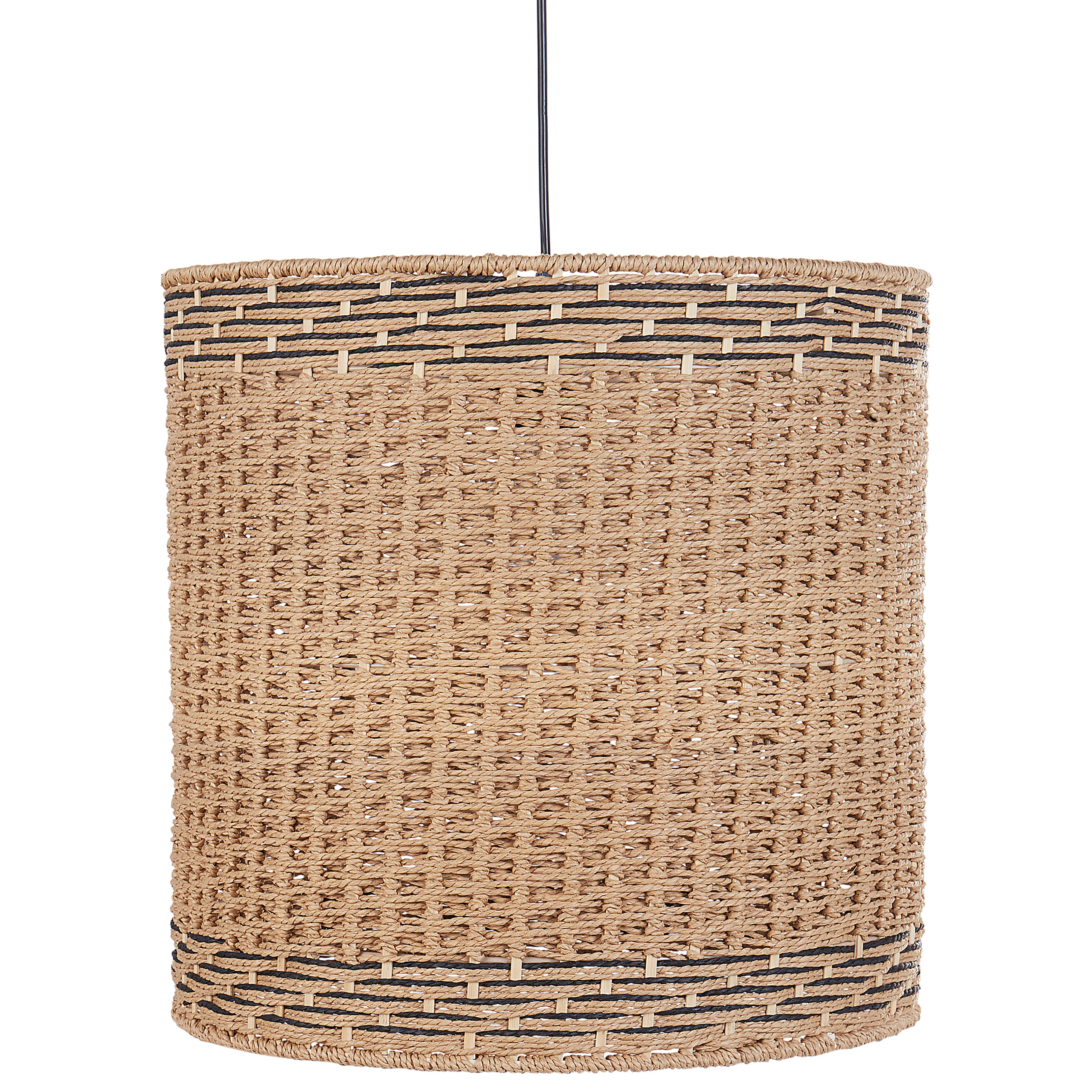 Loftlampe LUAPULA papirreb Naturlig