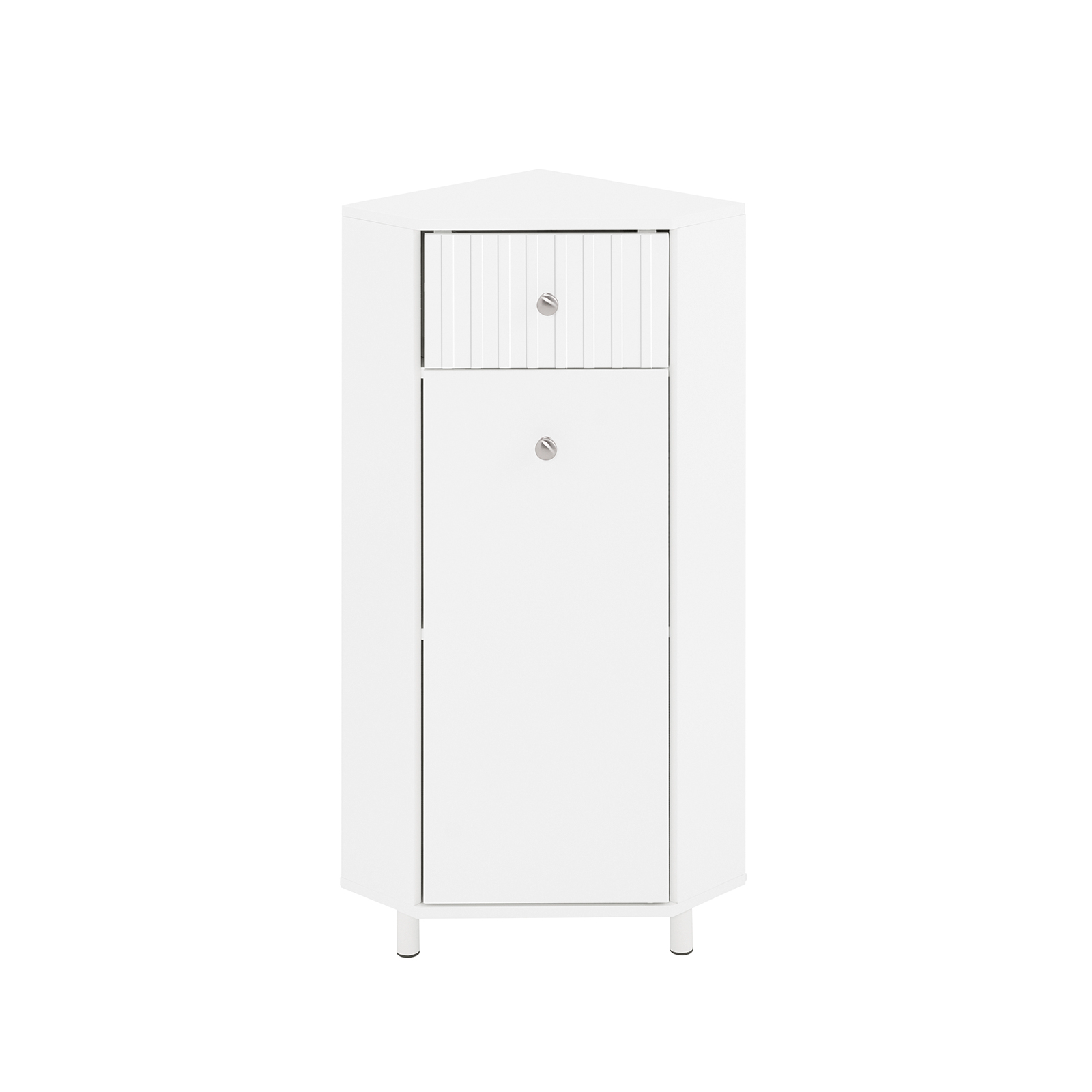 SoBuy, lille badeværelsesskab, Lavt kabinet, ekstra badeværelsesmøbler, BZR194-W