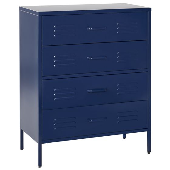 Kommode ENAGO Metal Navy Blå