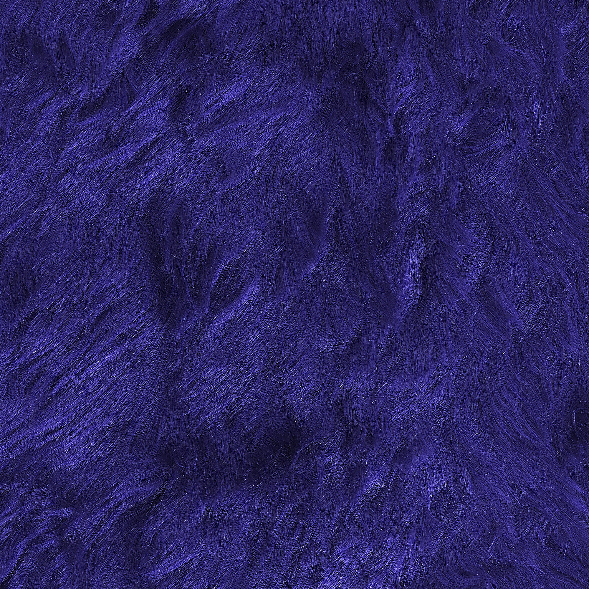 fåreskindstæppe ULURU Navy Blå 65 x 110 cm