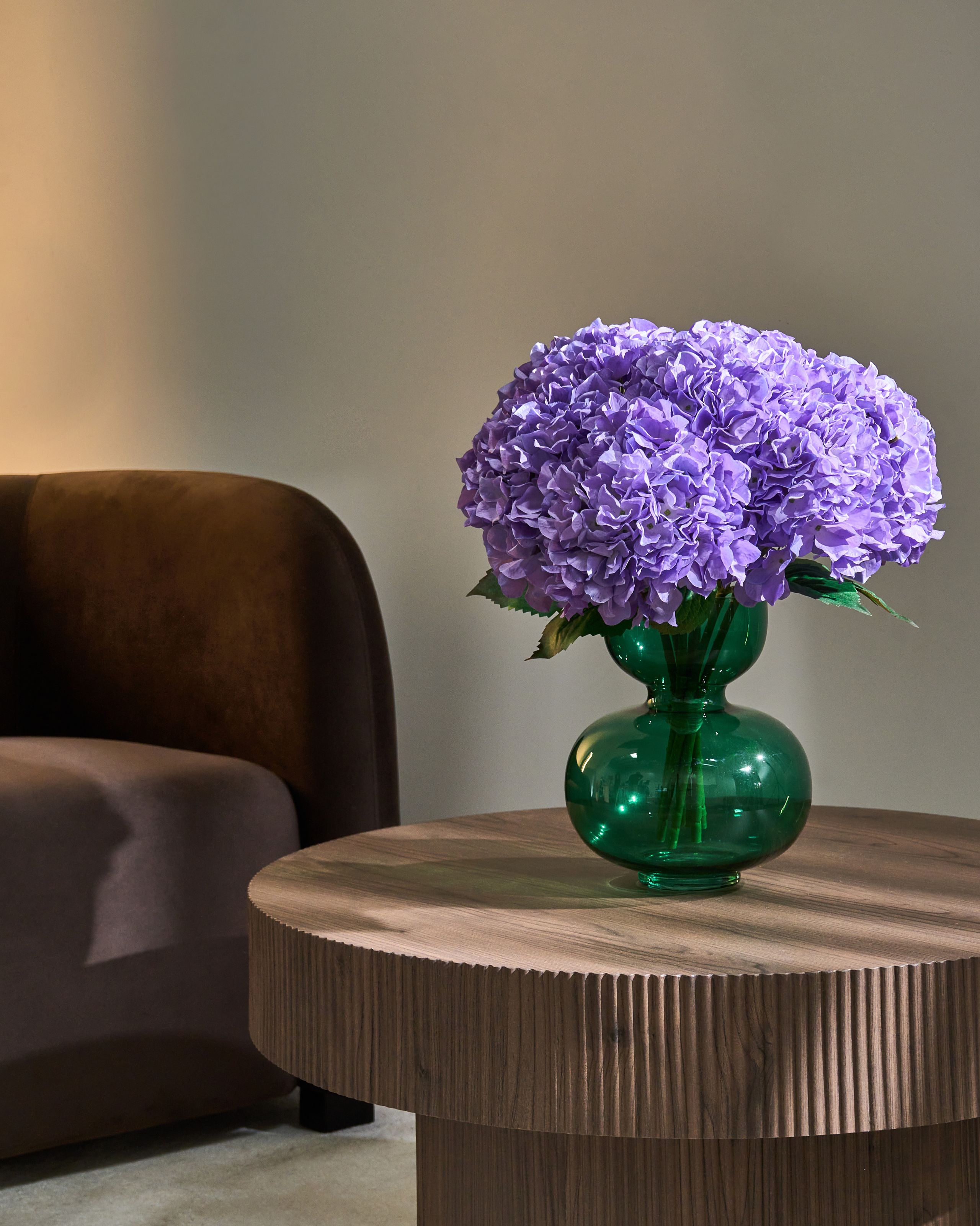 Kunstig blomsterbuket PERNES 50 cm Lilla
