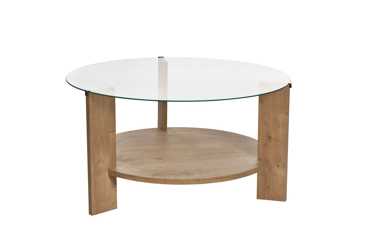 Norda Design Moderne sofabord, hærdet glas, 75 x 40 x 75 cm | 100% melaminbelagt | stilfuldt og holdbart