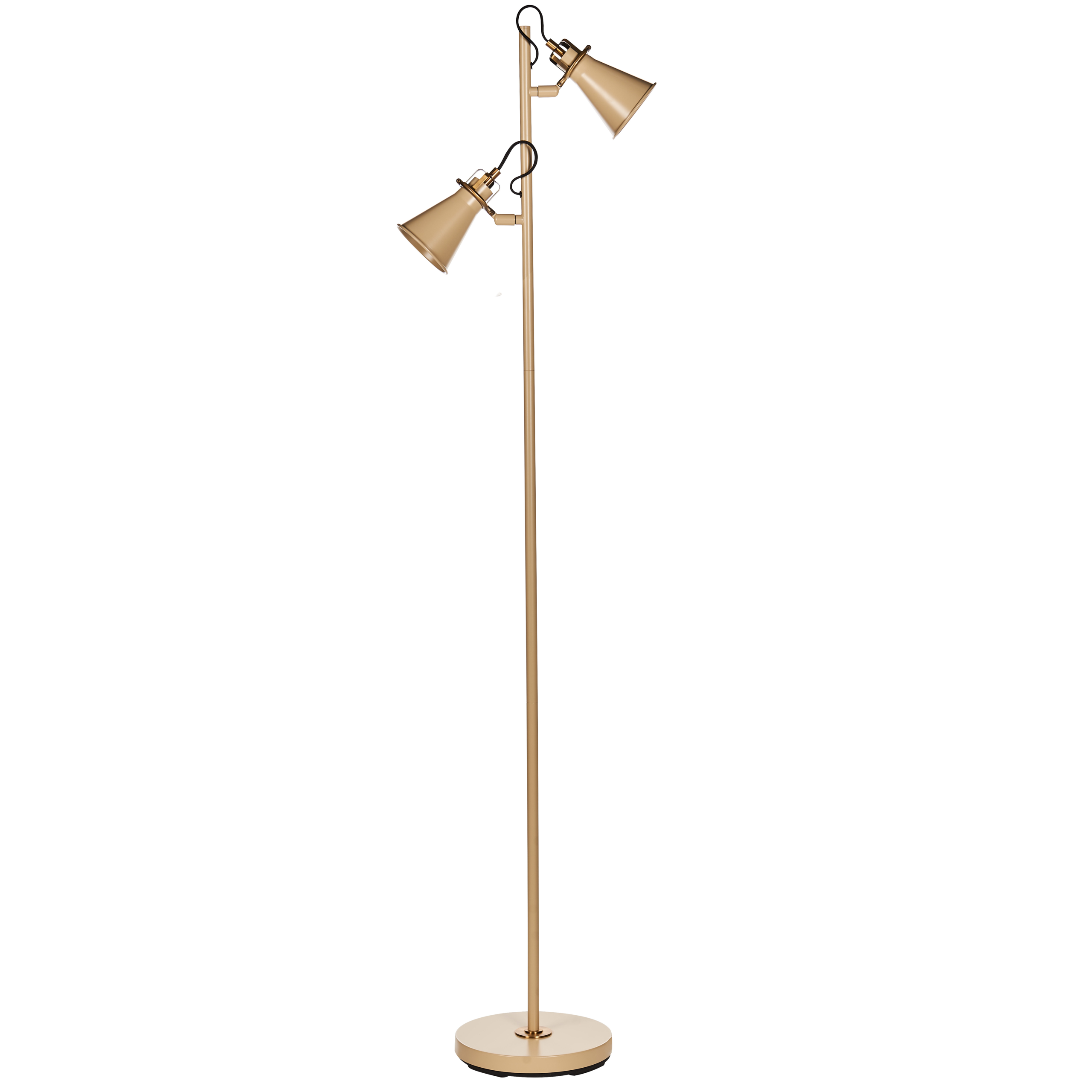 Gulvlampe MOYOLA Justerbar Metal Beige