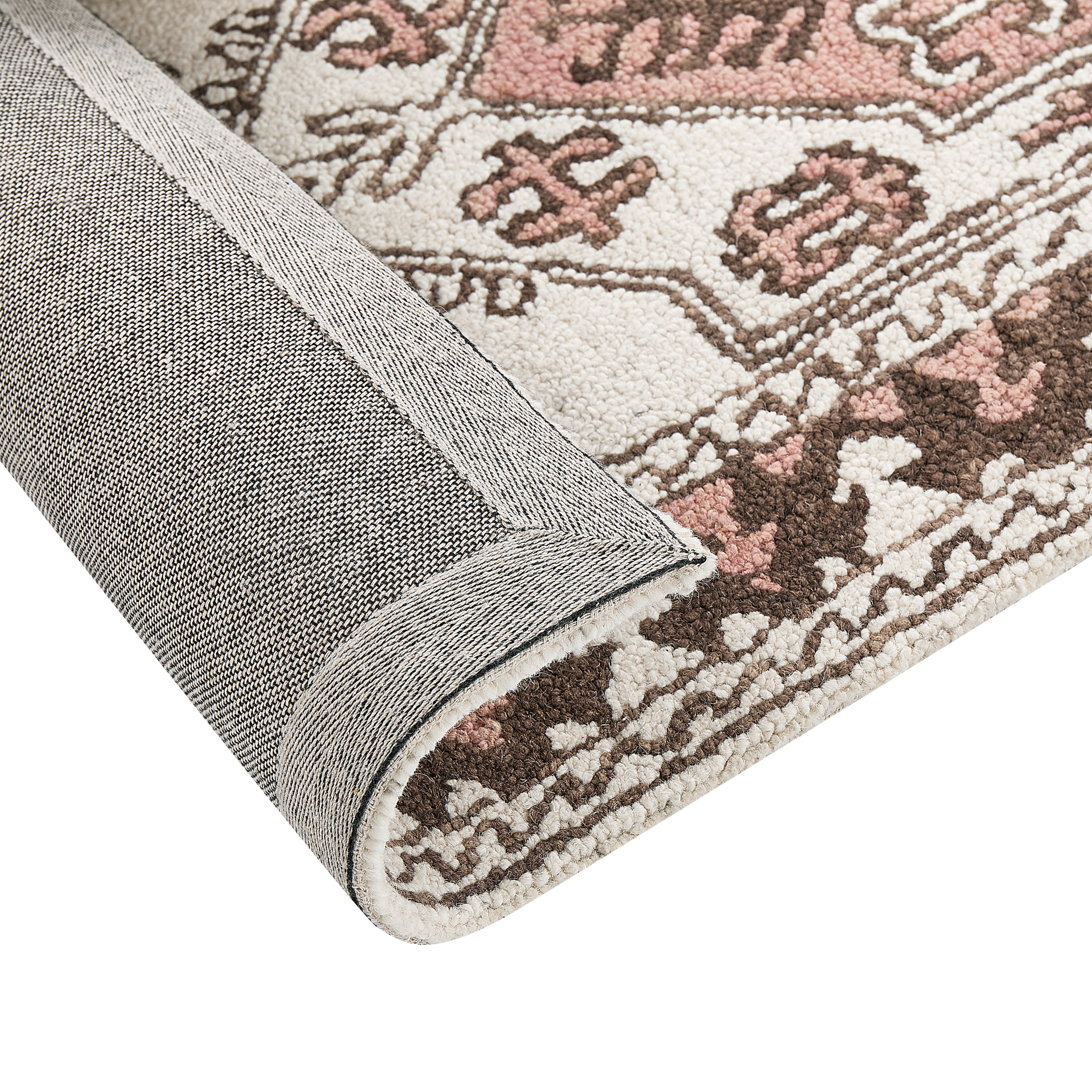 Gulvtæppe TOMARZA Multifarvet 80 x 150 cm Uld