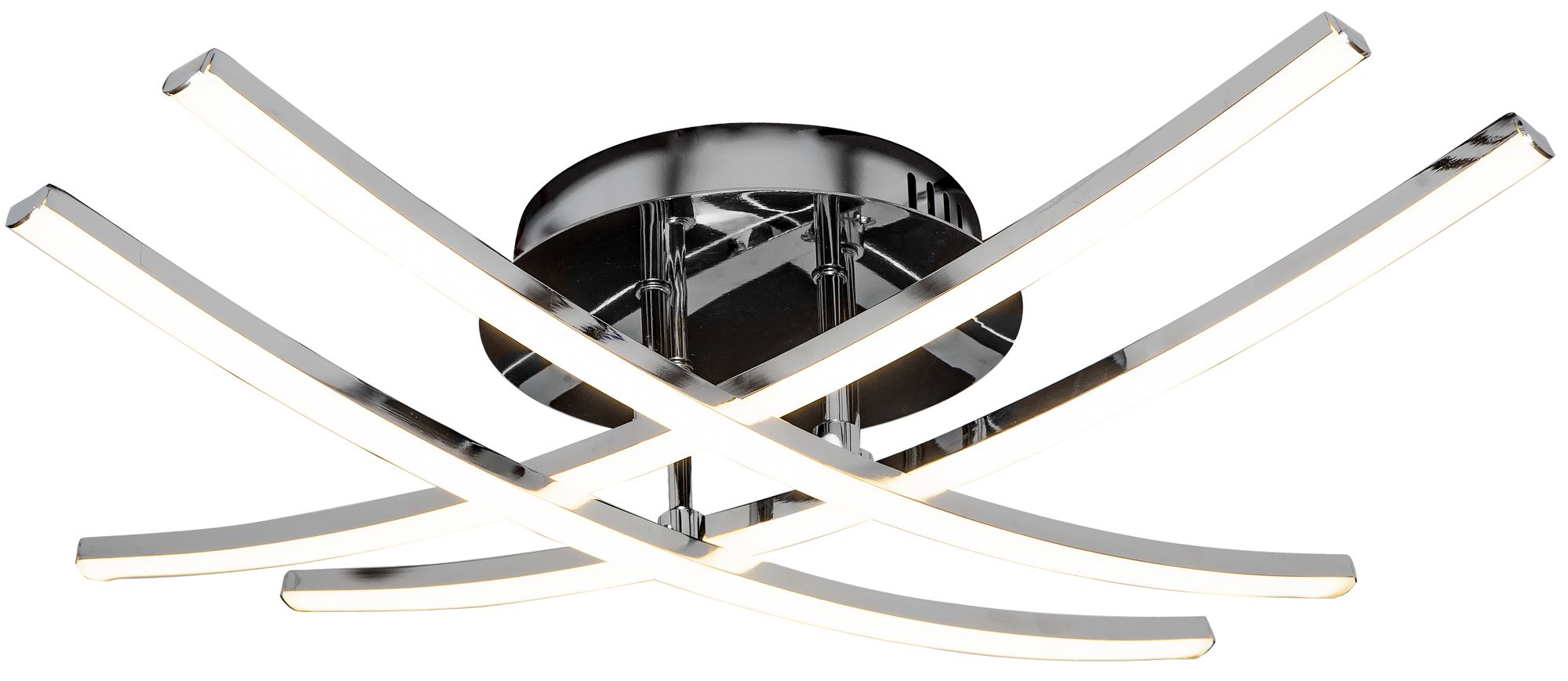 TOOLIGHT loftlampe LED APP398-C Krom 58x58x10cm