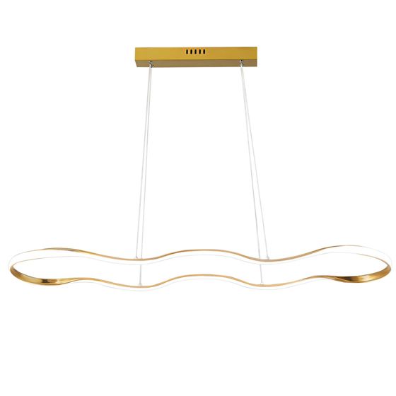 TOOLIGHT hængende loftlampe LHJ028-CP LED Guld 100x20x6cm