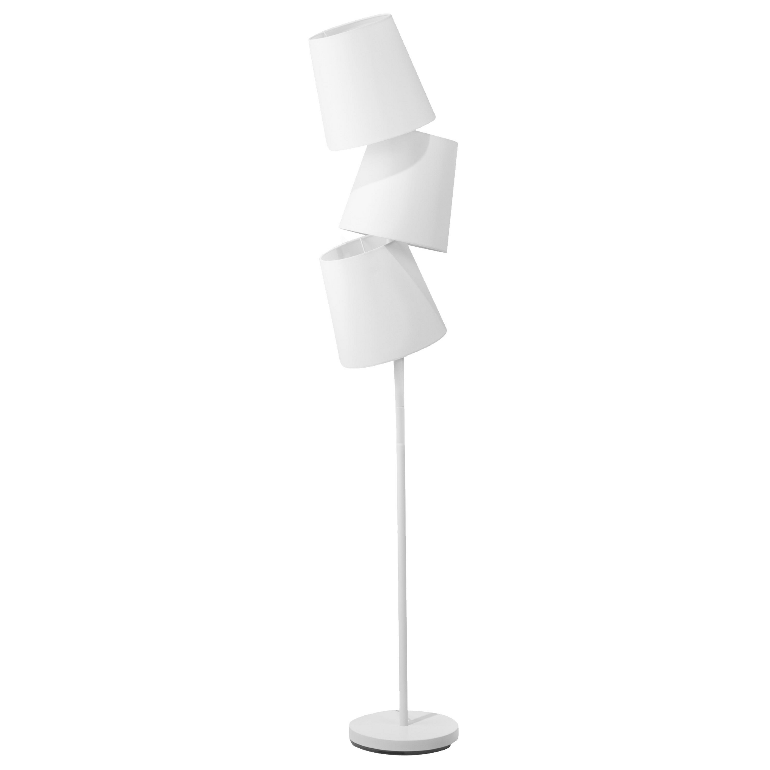 Gulvlampe RIO GRANDE Metal Cremehvid