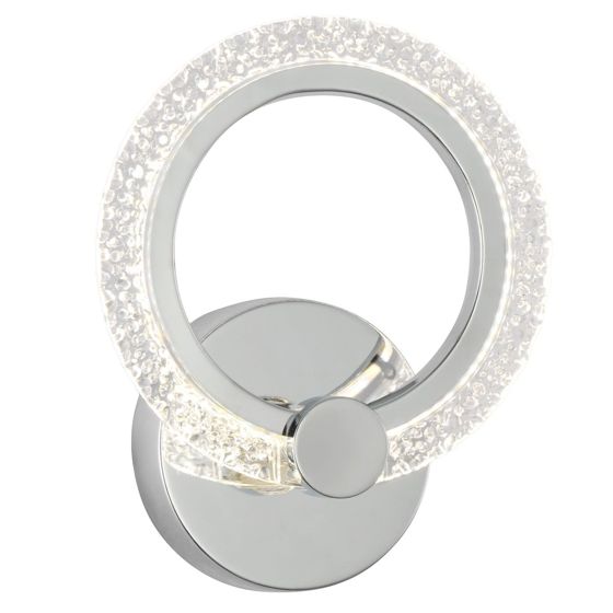 TOOLIGHT væglampe LHJ067-W LED Krom 22x19x6cm