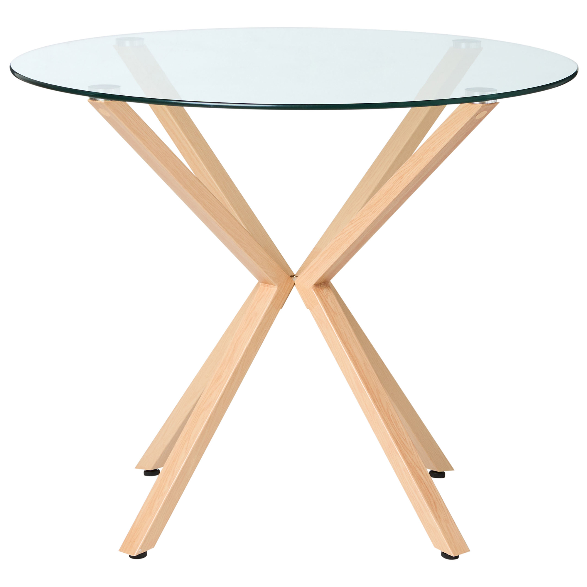 Spisebord ALTURA Transparent 90 cm 90 cm