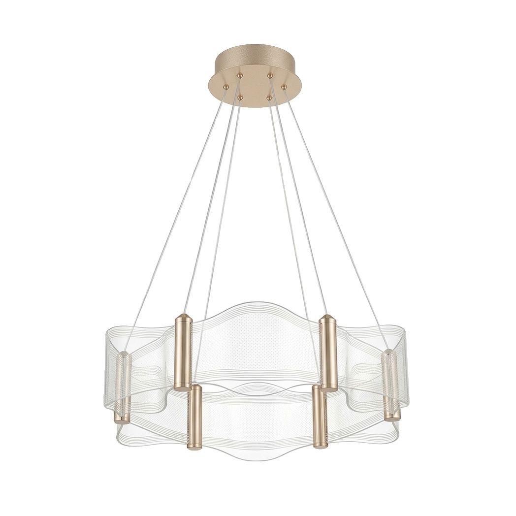 TOOLIGHT hængende loftlampe G151-CP 60cm Guld 12x117x60cm