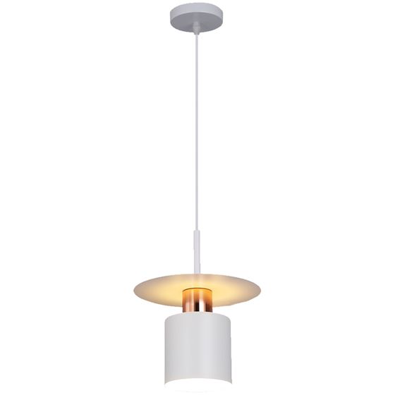 TOOLIGHT hængende loftlampe APP1146-1CP Hvid/Rosaguld 20x20x32cm