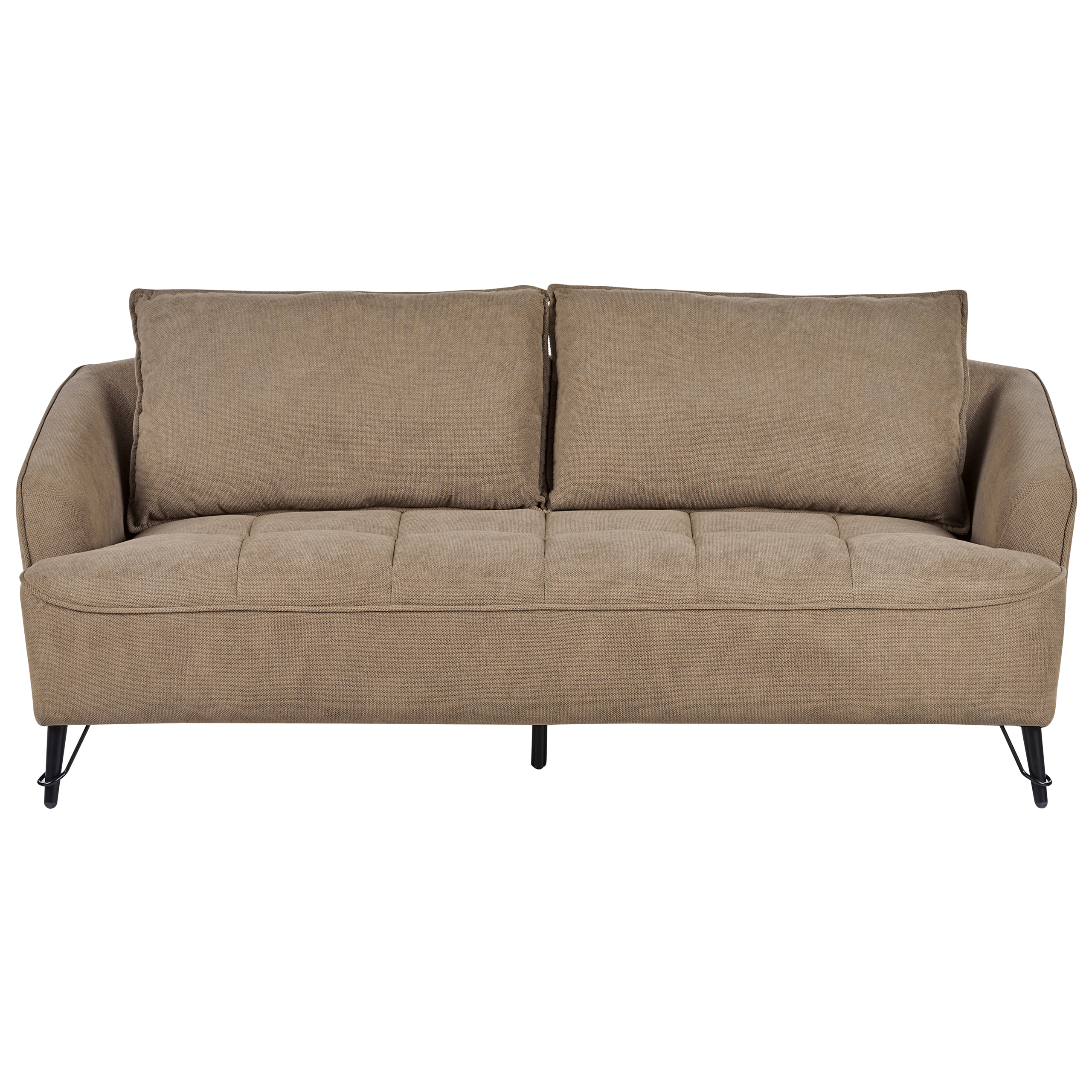 Sofa 3 personers HOBRO Brun