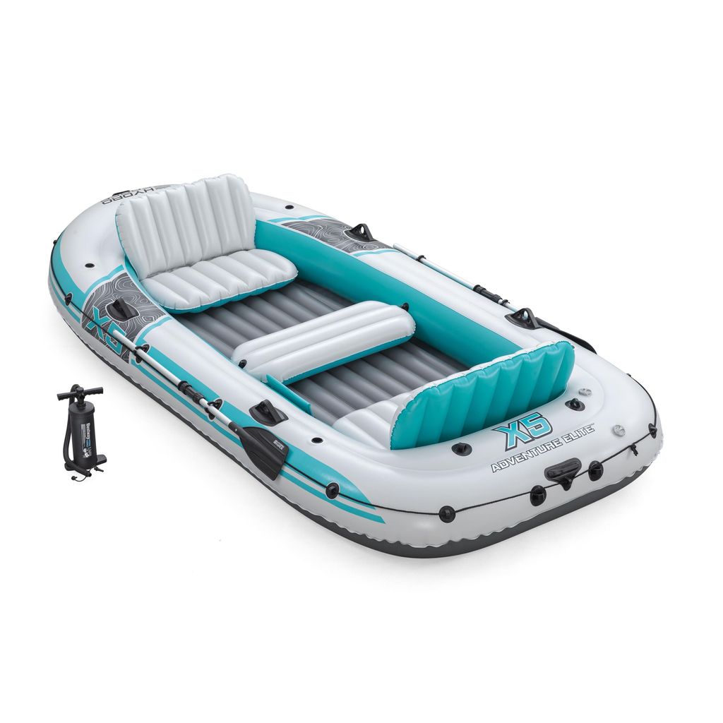 Bestway Hydro-Force Adventure Elite X5 gummibådssæt 3,64 m x 1,66 m