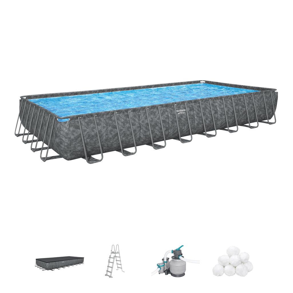 Bestway APX 365 poolsæt 956 x 488 x 132 cm