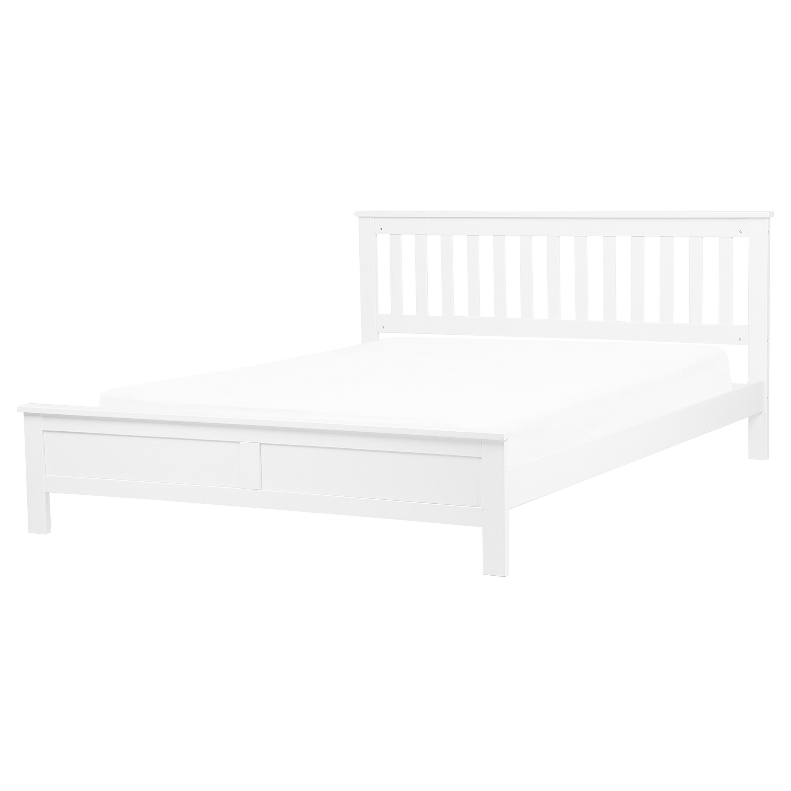 Seng Fyretræ MAYENNE 160 x 200 cm Hvid
