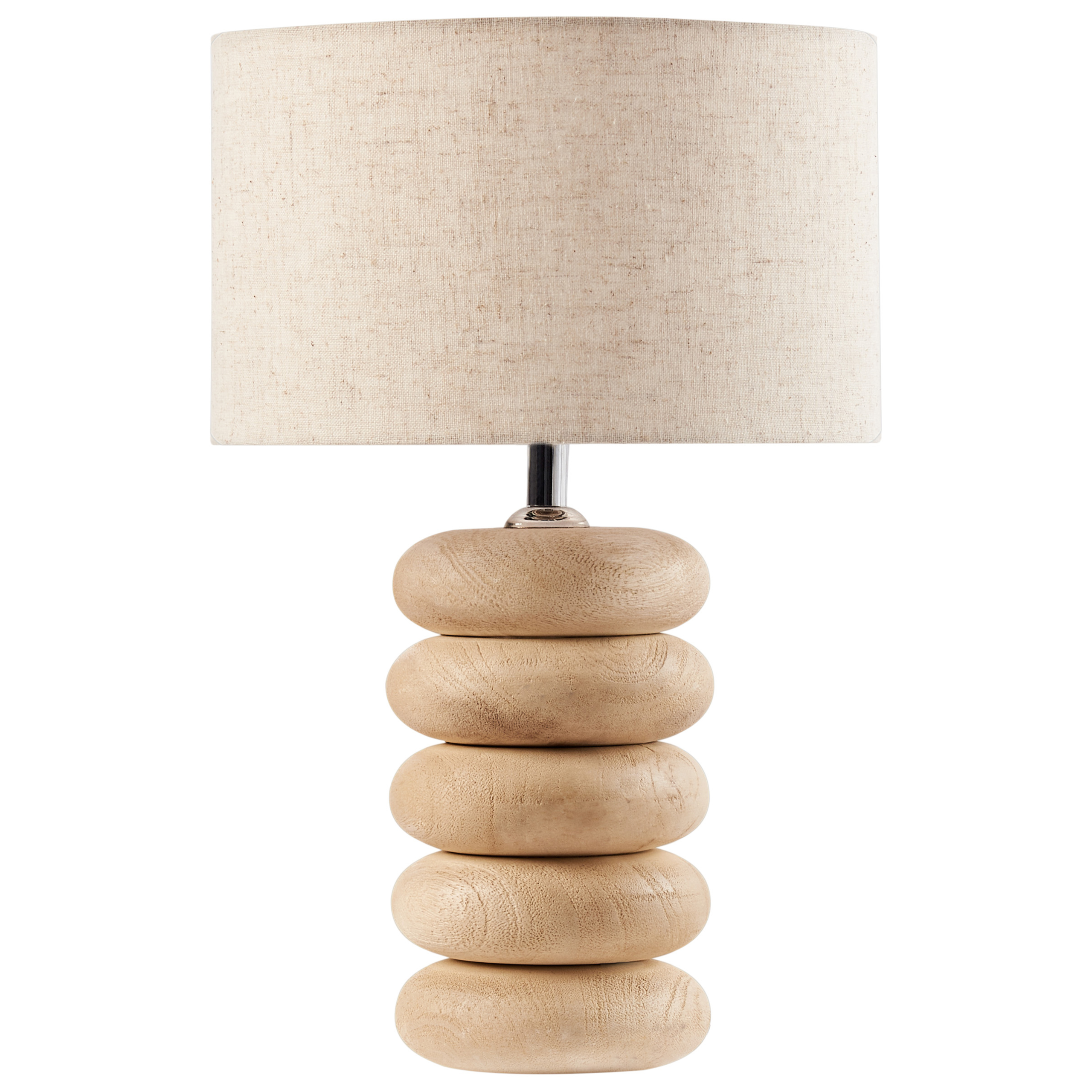 Bordlampe BETWA Mangotræ Lysebrun