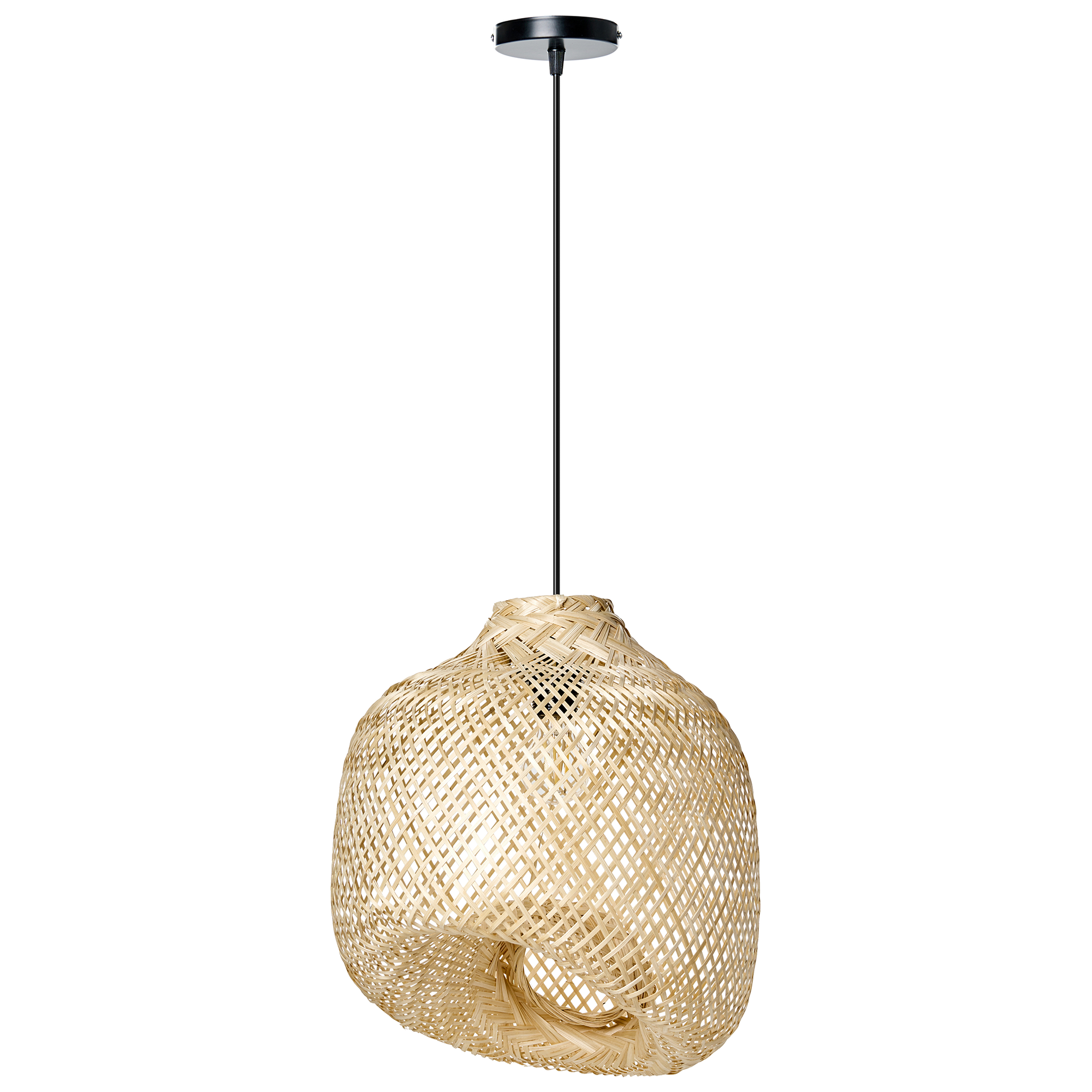 Loftlampe GURABO Bambus Naturlig