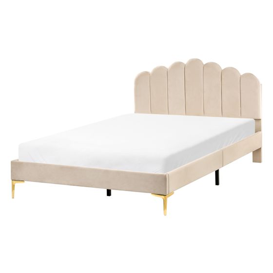 Seng Velour SAUVIAN 140 x 200 cm Beige