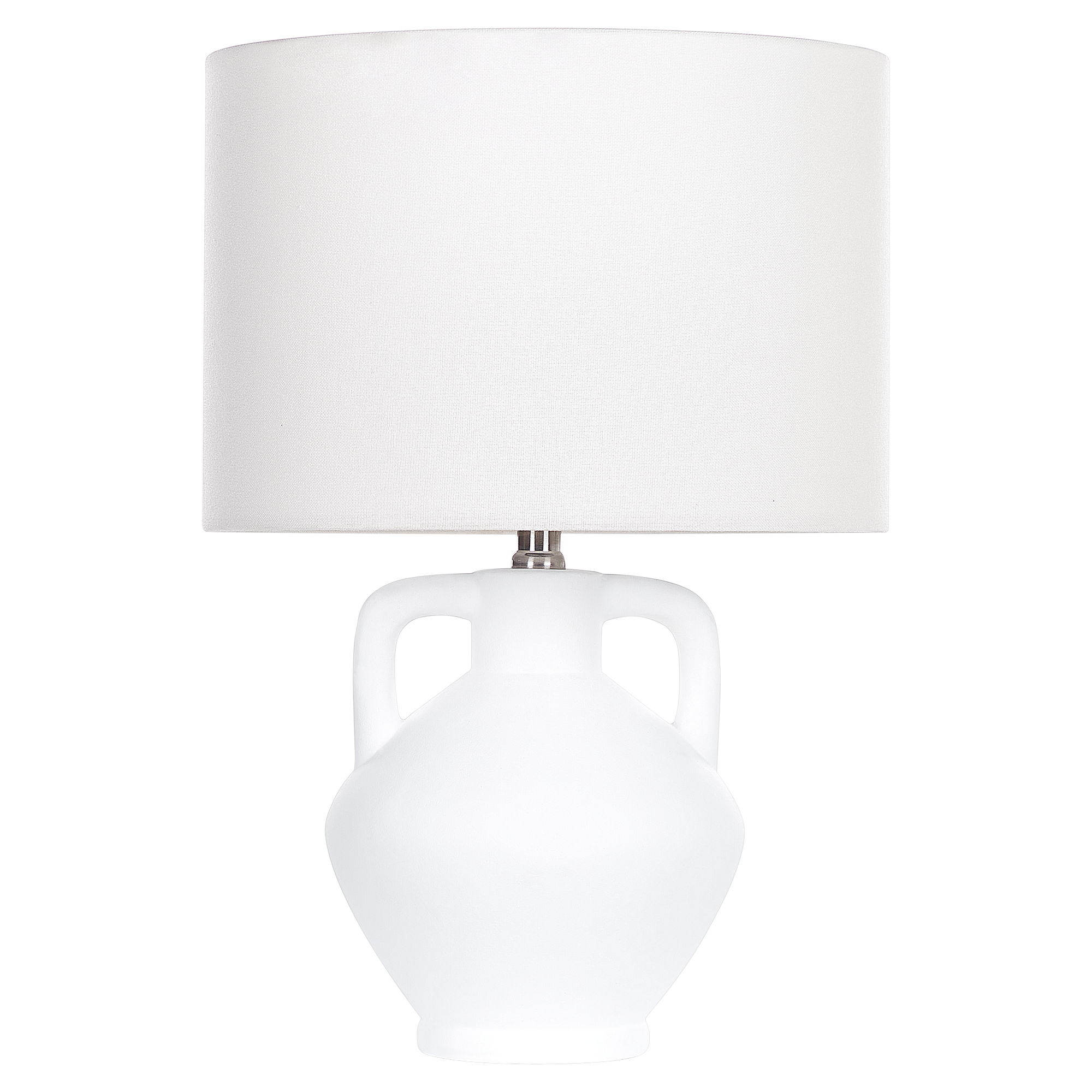 Bordlampe LABRADA Keramik Hvid