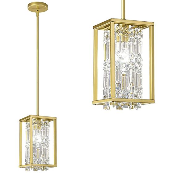 TOOLIGHT hængende loftlampe APP1111-1CP Guld 84x16x28,5cm