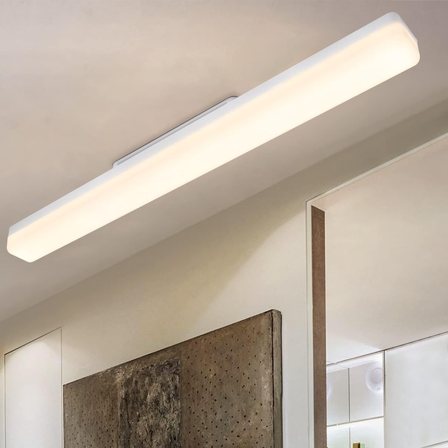 NETTLIFE LED - køkkenloftlampe 24 W, dagslysloftlampe, 60 cm, 4000 K, neutral hvid