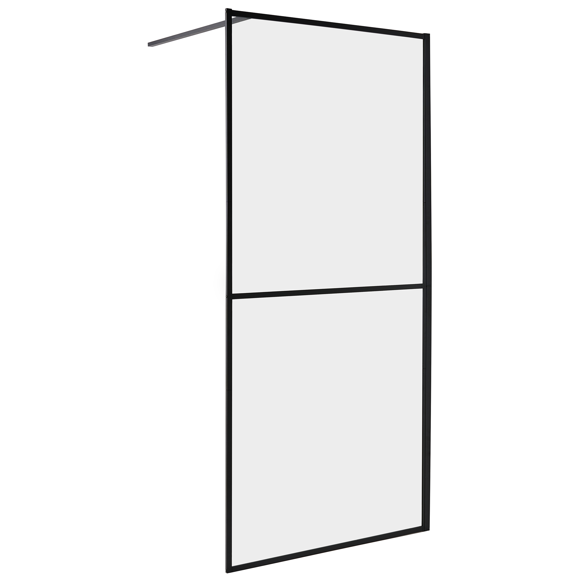 Brusevæg ACULEO 90 x 195 cm Sort