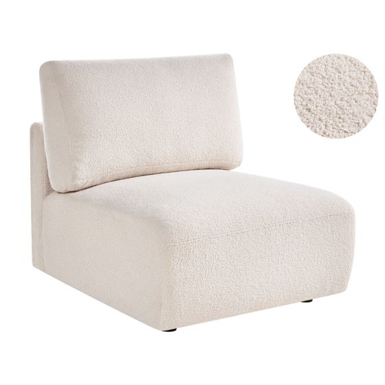 Stol Modul MESNALI Boucle Cremehvid