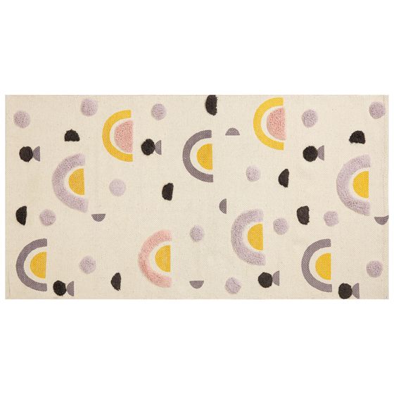 Børnetæppe CURUP Multifarvet 80 x 150 cm Bomuld