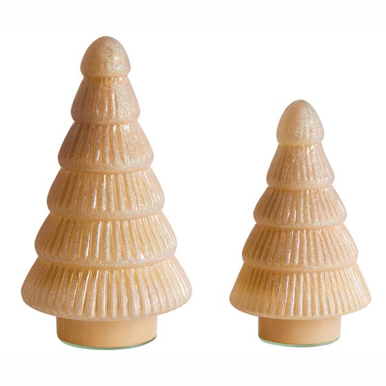 FLAREN 20/25 cm Juletræ Beige