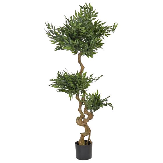 Kunstig plante RUSCUS TREE 166 cm Grøn