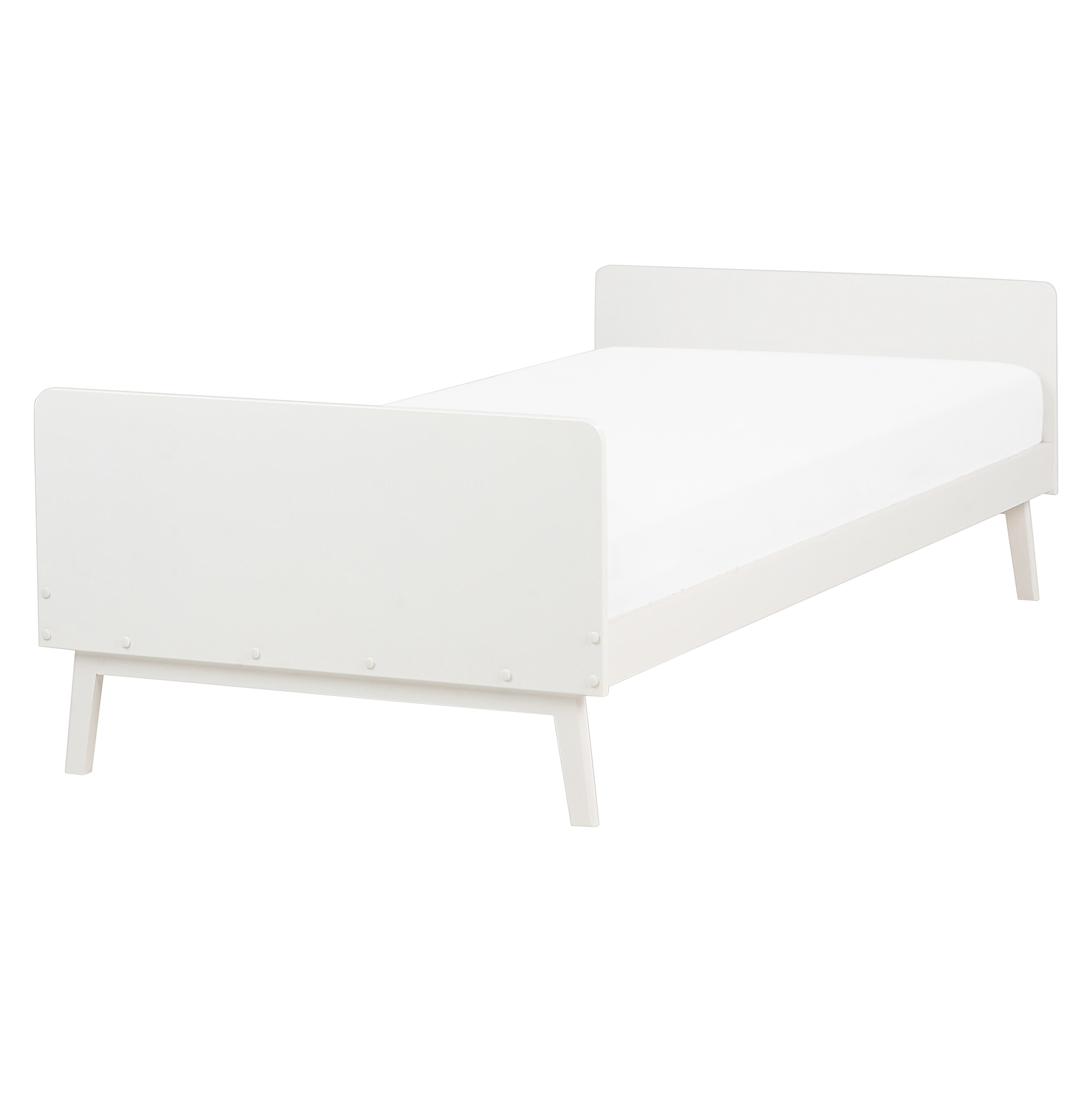 Seng Fyretræ BONNAC 90 x 200 cm Hvid