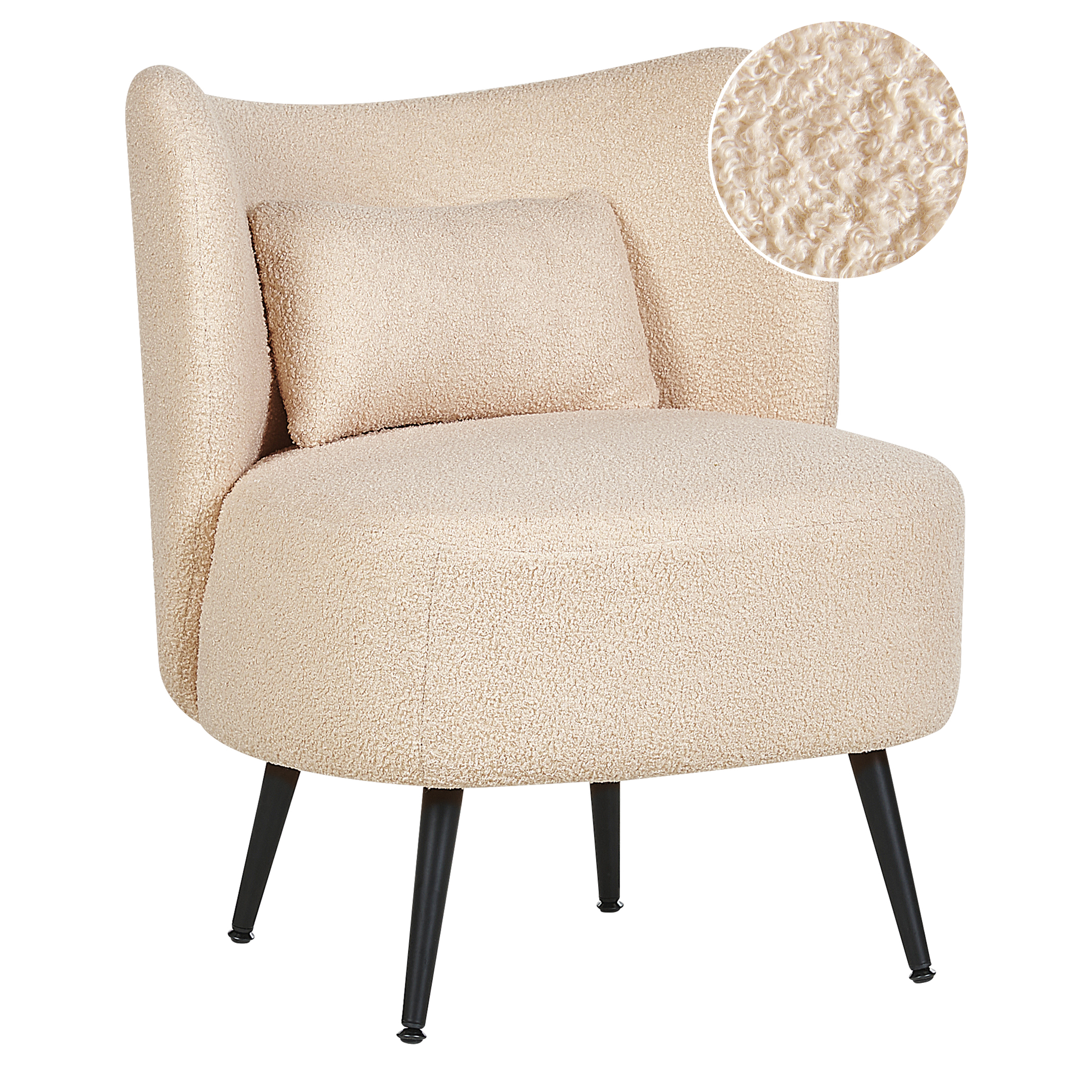 Lænestol OTSBY Boucle Beige