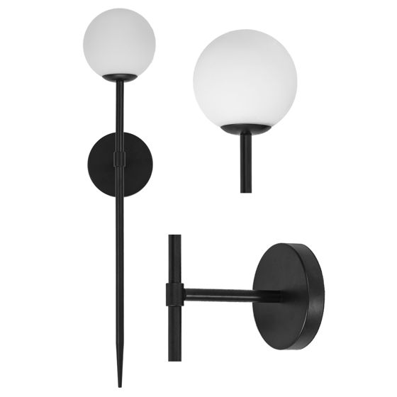 TOOLIGHT væglampe APP577-1W 100CM Sort 52x10x42cm