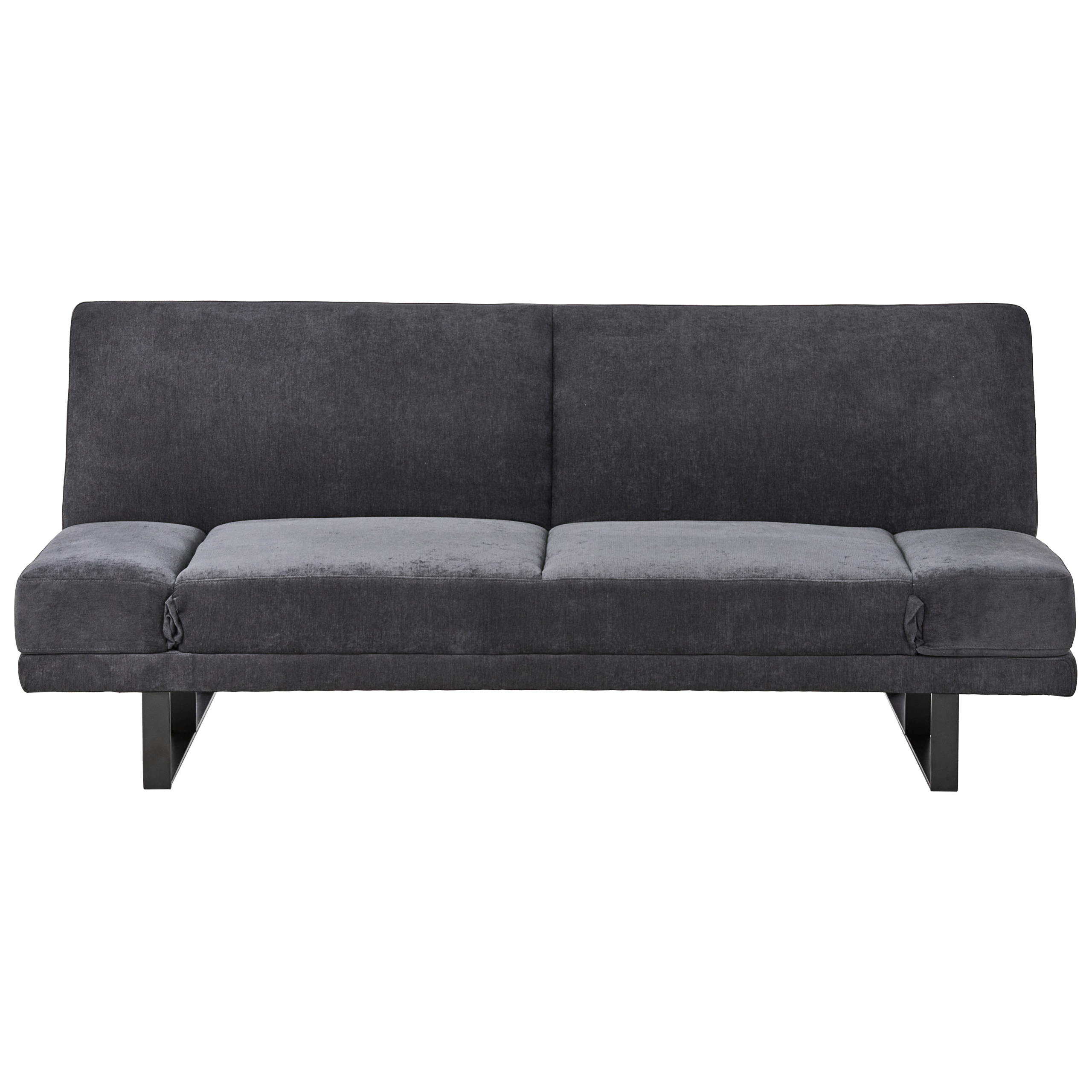Sovesofa 2 personers YORK Chenille Sort