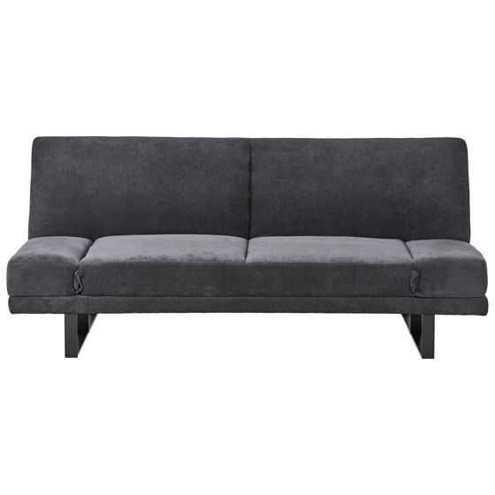 Sovesofa 2 personers YORK Chenille Sort