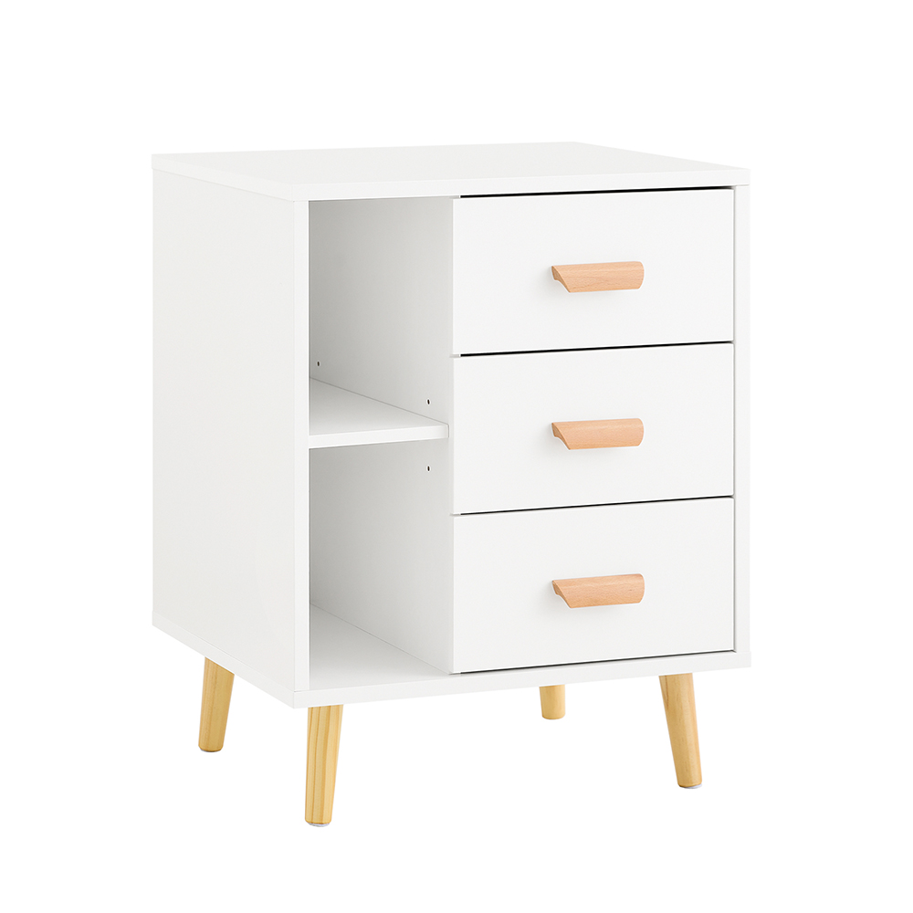 SoBuy Ophængt sengebord, Svævende sengeborde FBT95-W